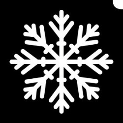 Stencil - Snowflake 1